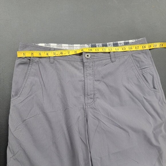 Lululemon Shorts Men's Gray Kahuna Flat Front Hybrid Chino 10” Inseam 38 Golf - Picture 5 of 7